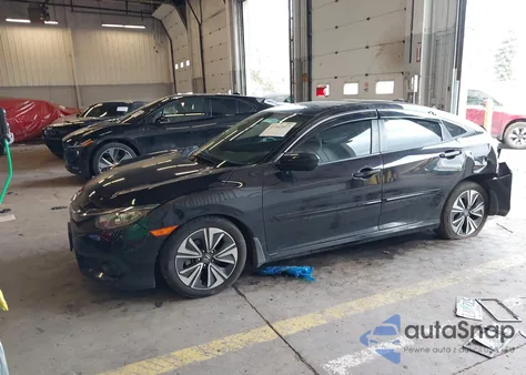 2016 Honda Civic Ex-L from USA, damaged, VIN 2HGFC1F77GH653461